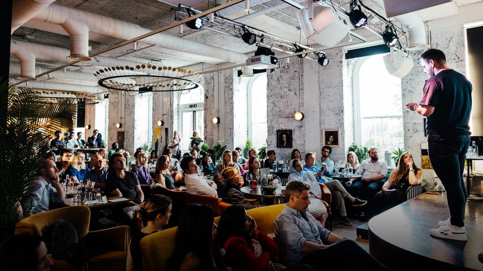 Giving a talk at Kindred