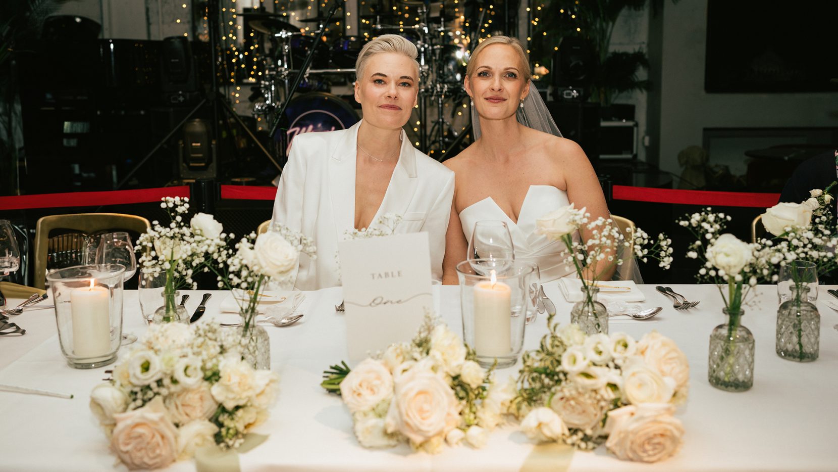 Top table at a wedding - Kindred